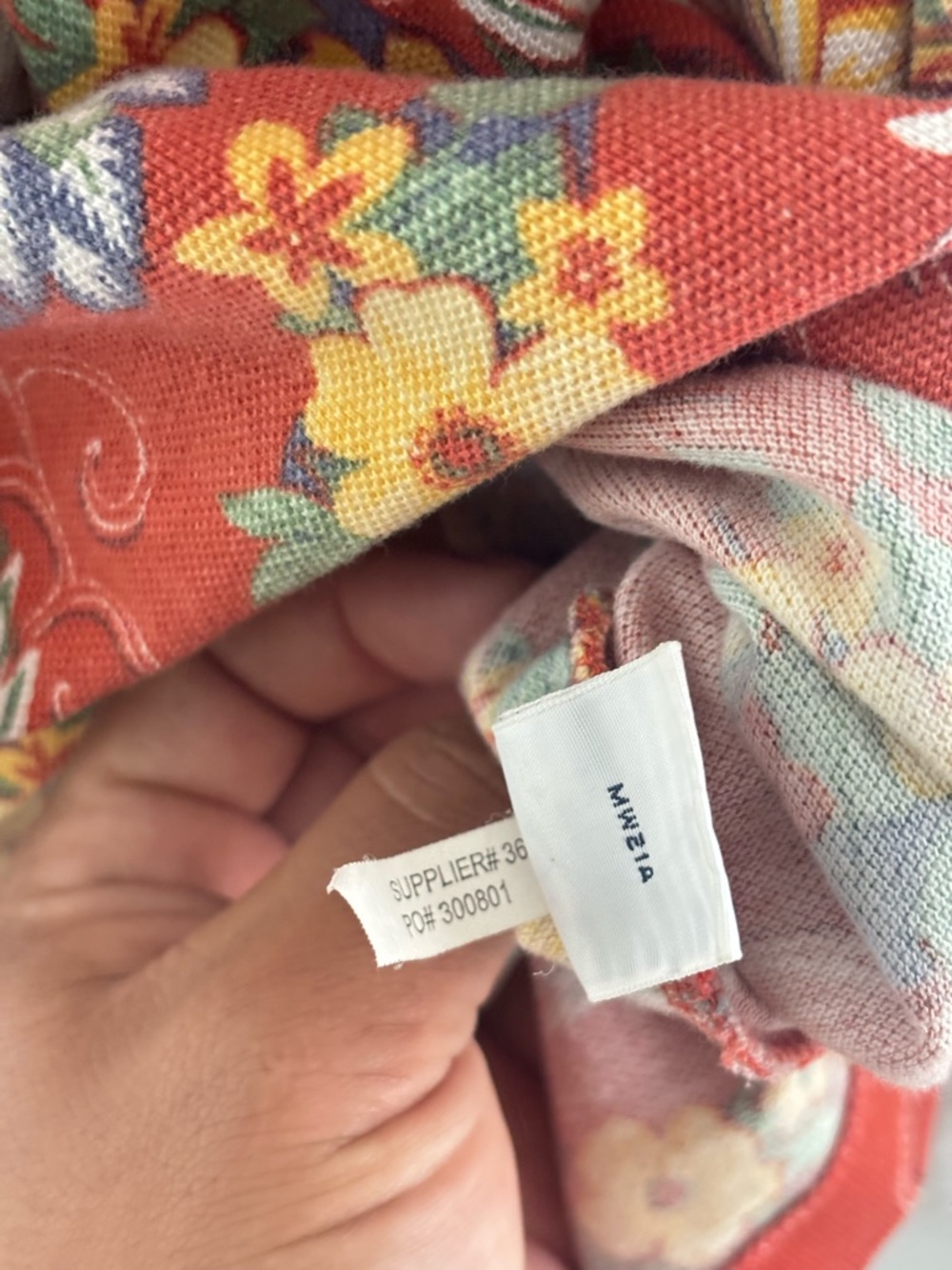 Ralph Lauren Orange Floral & Crane Short-Sleeve Button-Down Shirt - Picture 6 of 7